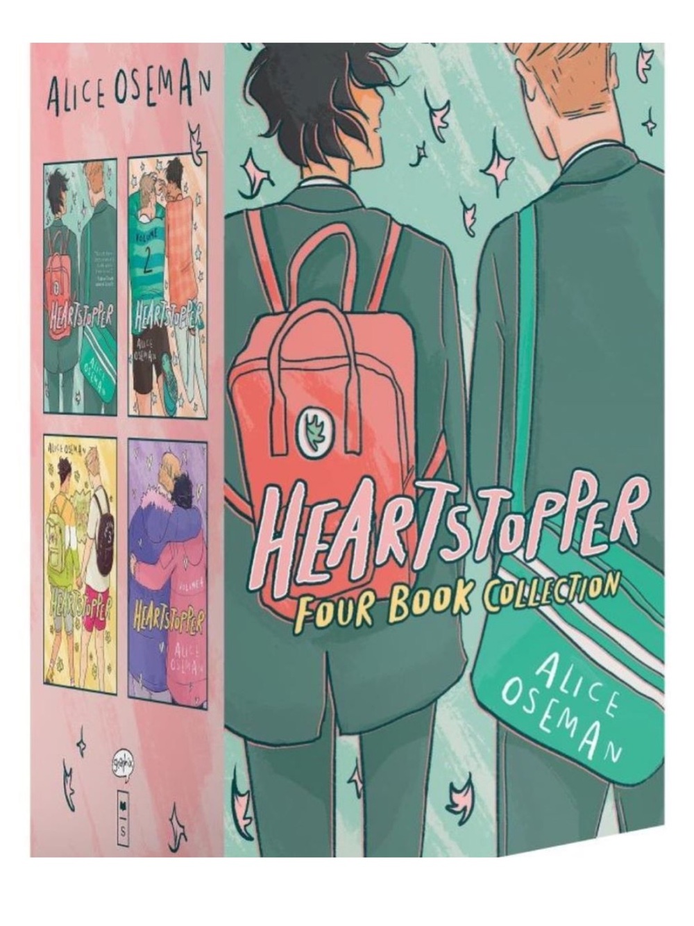 Heartstopper Four Book Collection by Alice Oseman